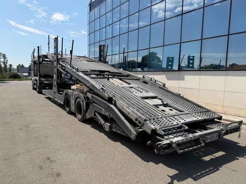 Camion remorque Scania P 450 Porte voitures