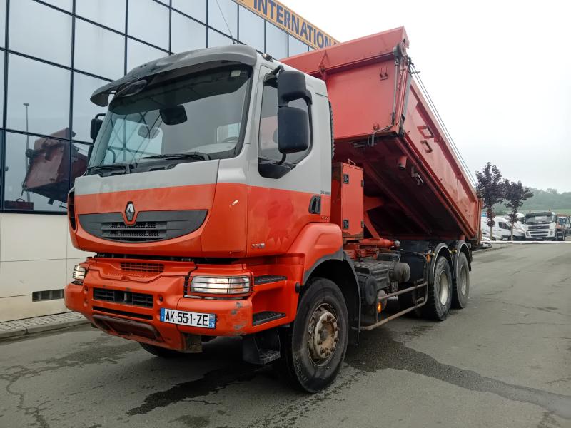 Camion Renault Kerax 370 DXI Benne Bi-benne