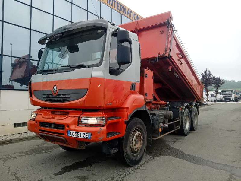 Camion Renault Kerax 370 DXI Benne Bi-benne