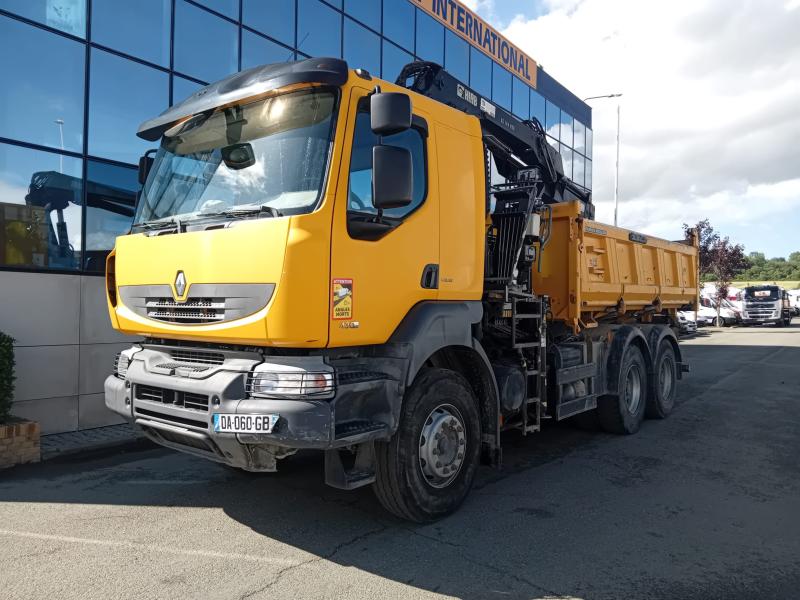 Camion Renault Kerax 430 DXI Benne Bi-benne