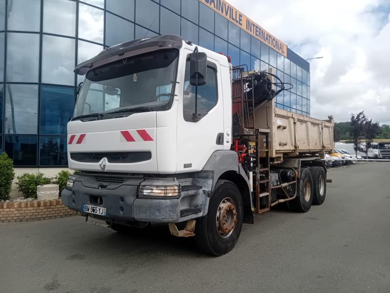 Camion Renault Premium 370 DCI Benne Bi-benne