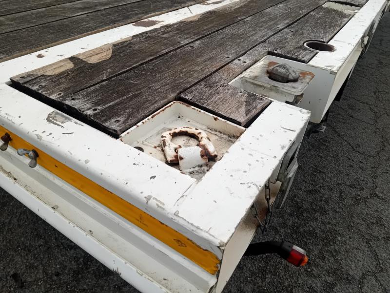 Remorque Louault Porte engins