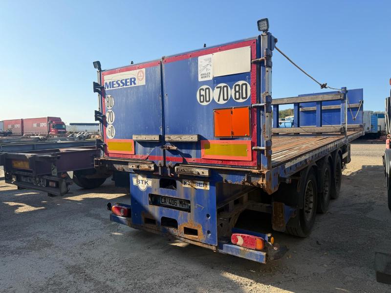 Semi-remorque Kaiser Véhicules spéciaux Porte gaz