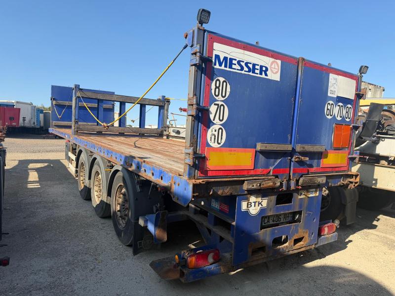 Semi-remorque Kaiser Véhicules spéciaux Porte gaz