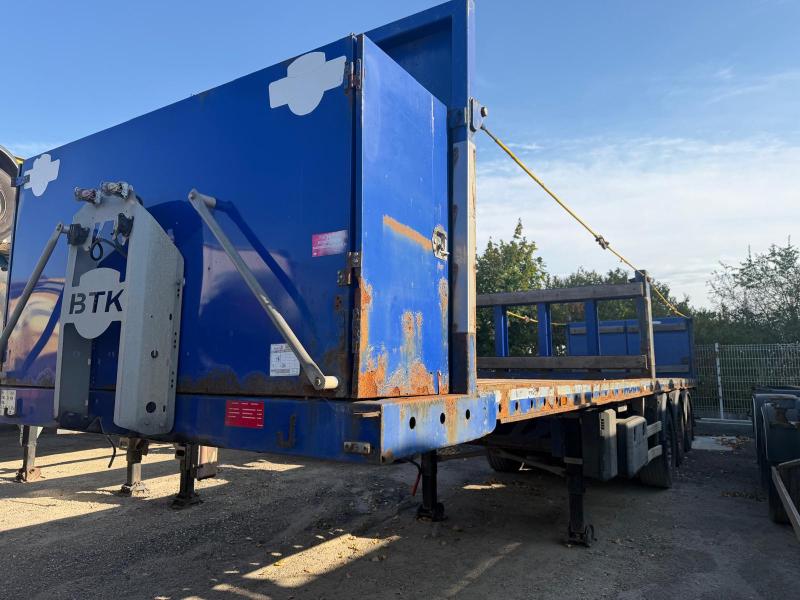 Semi-remorque Kaiser Véhicules spéciaux Porte gaz