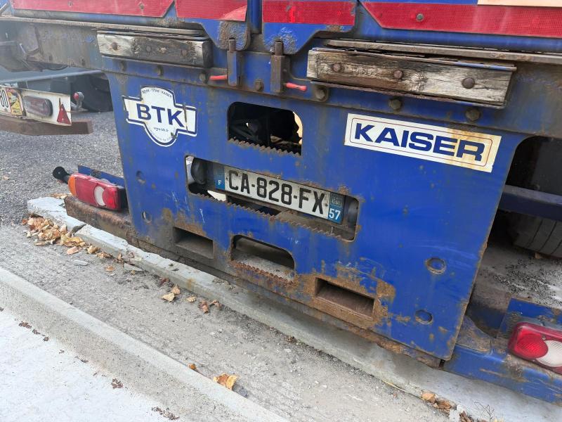 Semi-remorque Kaiser Véhicules spéciaux Porte gaz