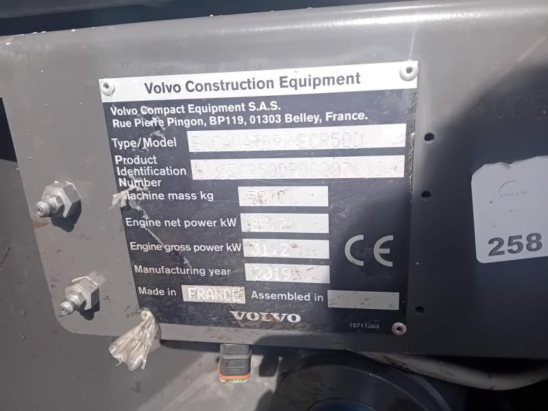 Pelle Volvo ECR50 D Mini-pelle