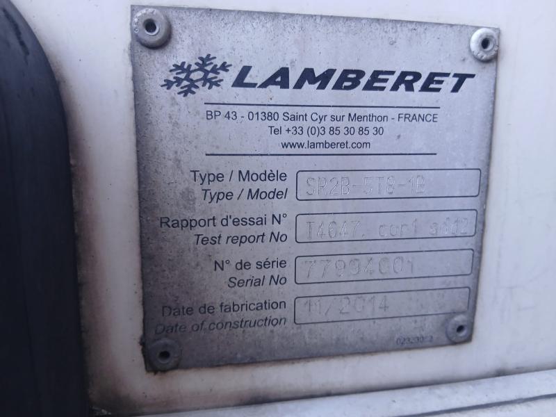 Semi-remorque Lamberet Isotherme