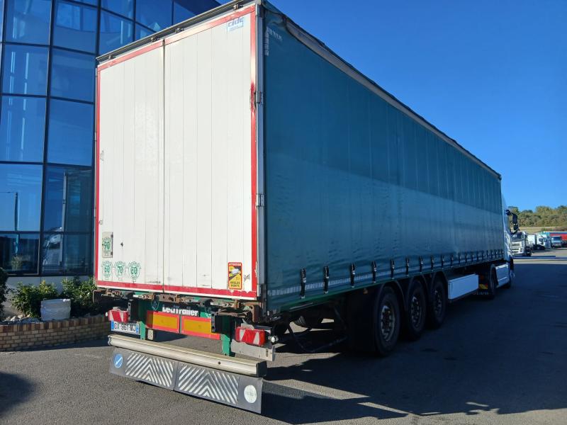 Semi-remorque Lecitrailer Bâché Rideaux coulissants (PLSC)
