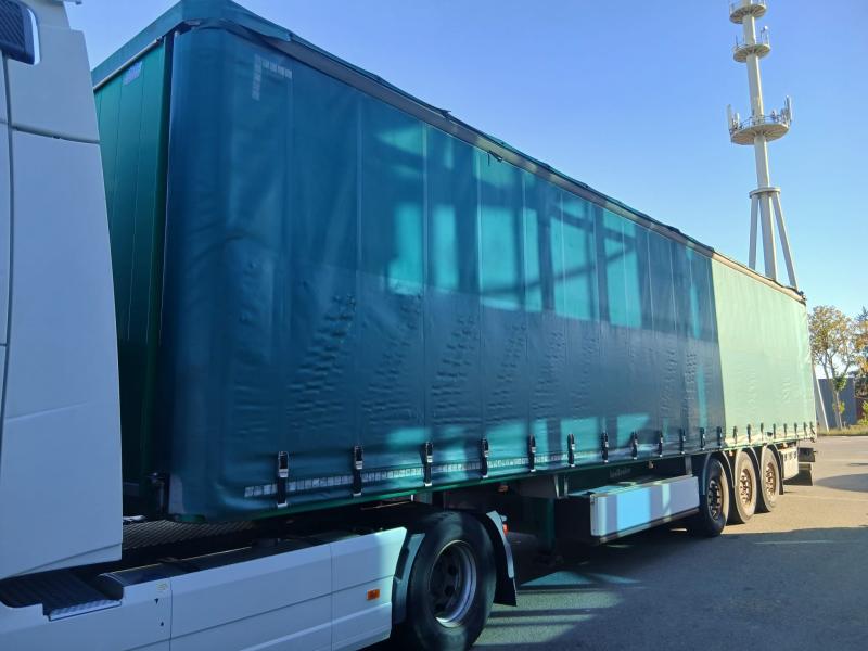 Semi-remorque Lecitrailer Bâché Rideaux coulissants (PLSC)