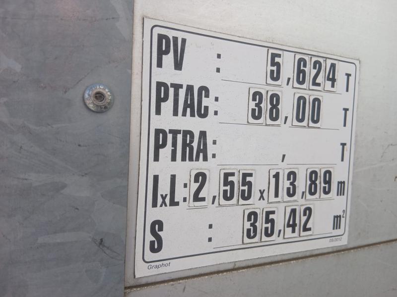 Semi-remorque Fruehauf Plateau