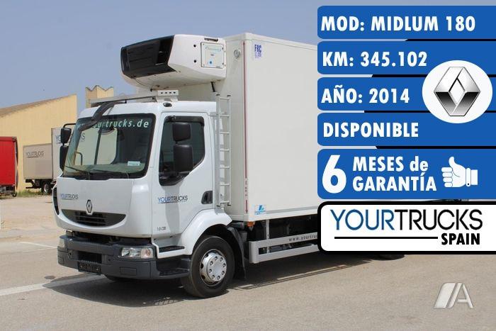 vrachtwagen Renault Midlum 180 DXI