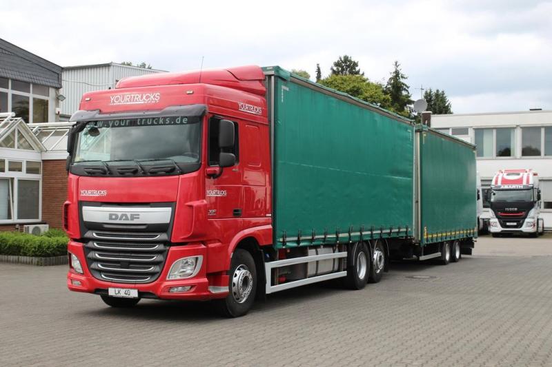 Ciężarówka z przyczepą DAF XF460