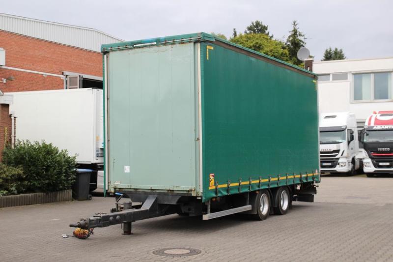 Aanhanger Lecitrailer 2-Achsen Mega Jumbo Tandem Edscha SAF Achsen