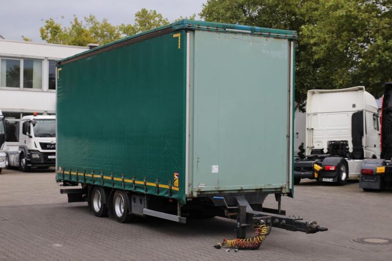 Trailer Lecitrailer 2-Achsen Mega Jumbo Tandem Edscha SAF Achsen