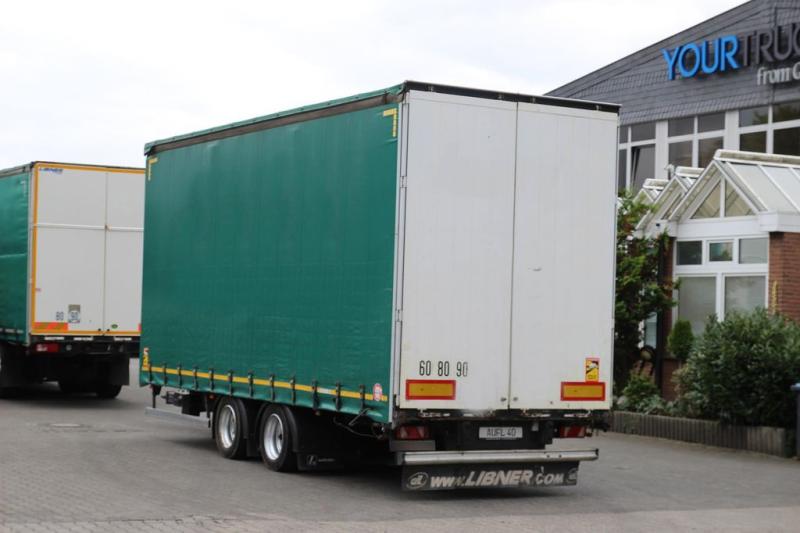 Remolque Lecitrailer 2-Achsen Mega Jumbo Tandem Edscha SAF Achsen