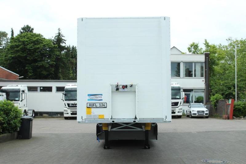 Semirremolque Schmitz Cargobull Koffer  /DS/Liftachse/4x Pal.-Kasten/NEU !