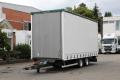 Aanhanger aanhanger met zeilwanden Lecitrailer                 2-Achsen Mega Jumbo Tandem Edscha SAF Achsen