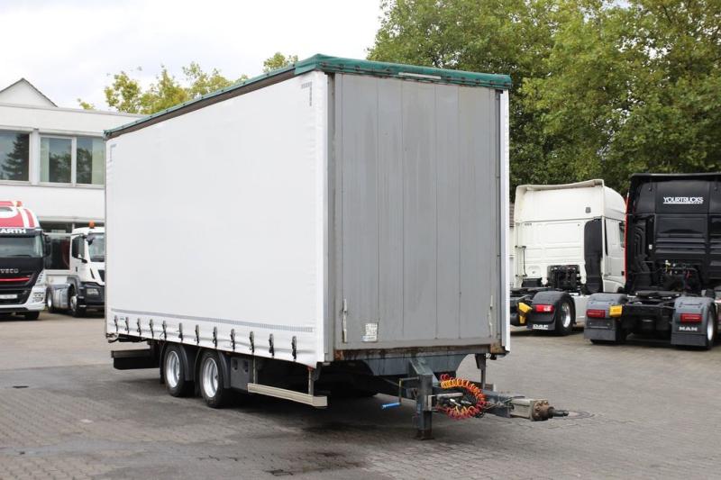 Aanhanger Lecitrailer 2-Achsen Mega Jumbo Tandem Edscha SAF Achsen