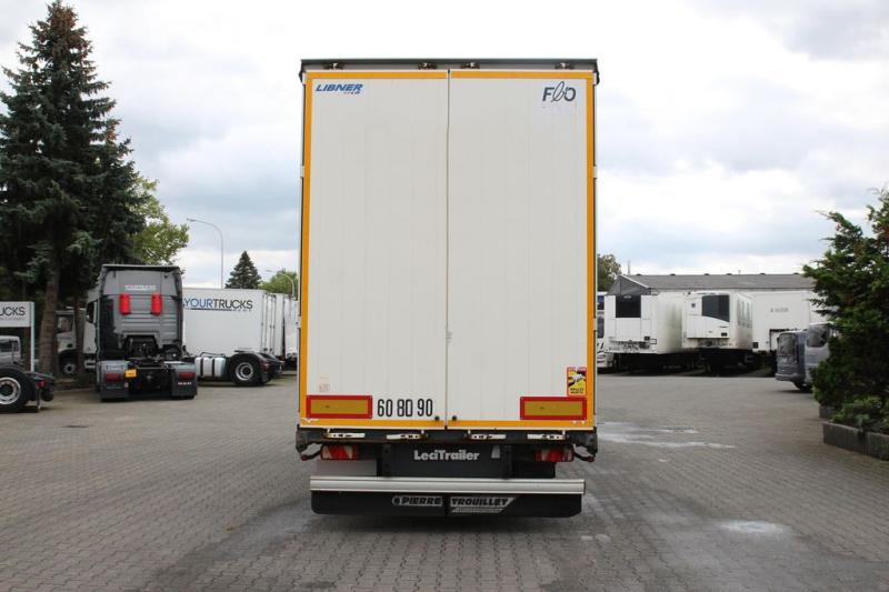 Trailer Lecitrailer 2-Achsen Mega Jumbo Tandem Edscha SAF Achsen