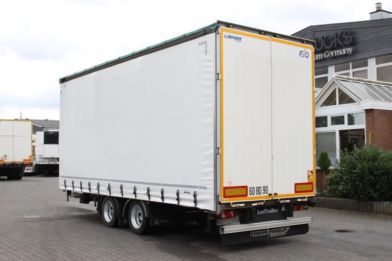 Trailer Lecitrailer 2-Achsen Mega Jumbo Tandem Edscha SAF Achsen