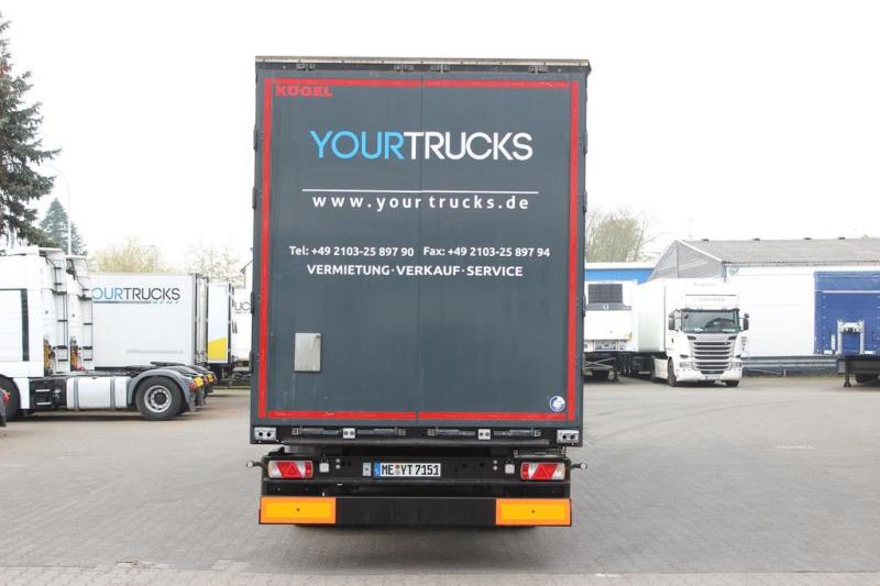 Semi-trailer Kögel Standard-Plane / Palettenkasten / Edscha / BPW