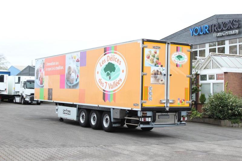 Sattelzug/Sattelauflieger Chereau CV 1550/Strom/2,65h/TW/SAF/Palletenkasten/FRC