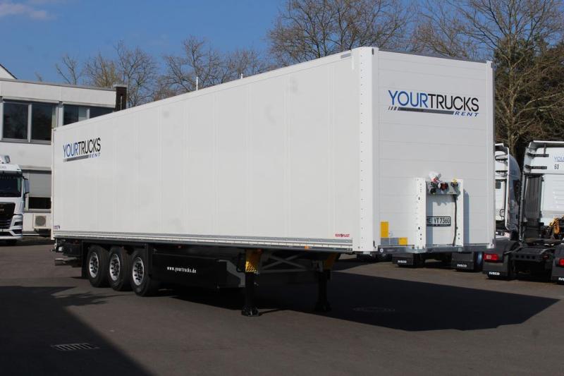 Oplegger Schmitz Cargobull Koffer 2,7h / DS / Ladebordwand / MIETE - RENT