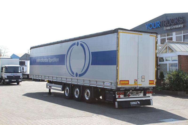Semirremolque Schmitz Cargobull Standard/ 2,8h/ Edscha/ 2xLift/ Coil/ Alufelgen