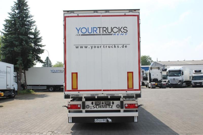 Semirimorchio Schmitz Cargobull Koffer  /DS/Liftachse/4x Pal.-Kasten/NEU !