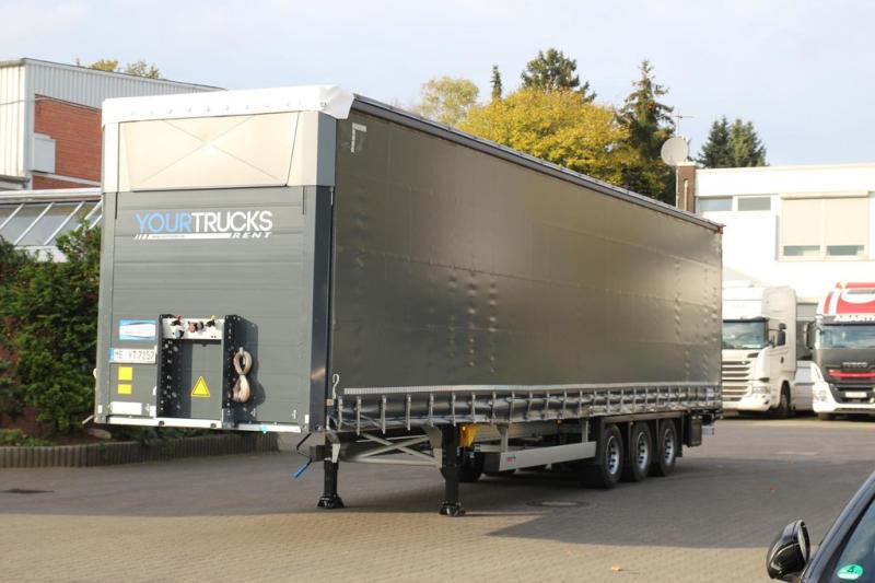 Sattelzug/Sattelauflieger Schmitz Cargobull Mega Plane Hubdach / Edscha / Liftachse/ Mega