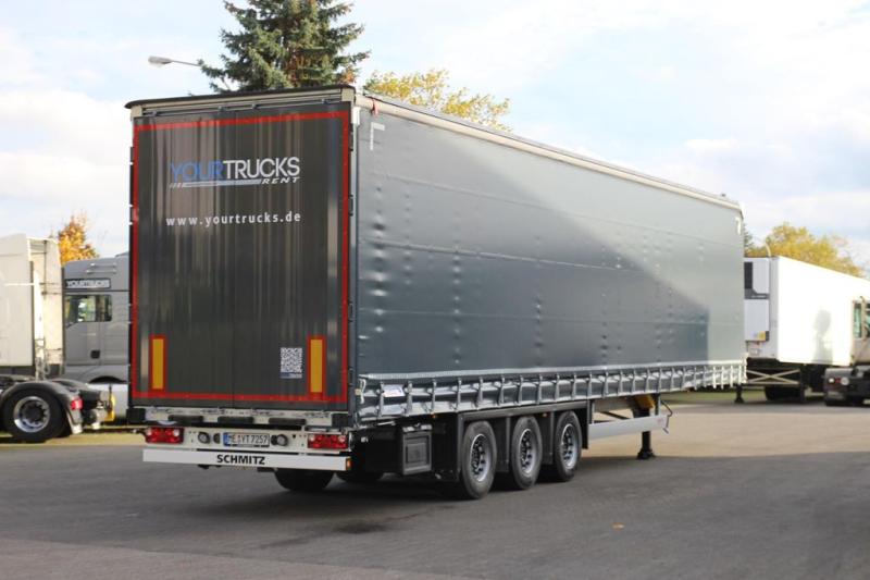 Sattelzug/Sattelauflieger Schmitz Cargobull Mega Plane Hubdach / Edscha / Liftachse/ Mega