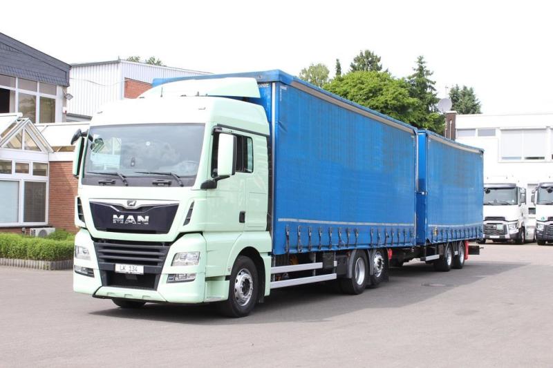 MAN TGX 26.460 Durchlad/Plane-Jumbo/Retarder/Hubdach