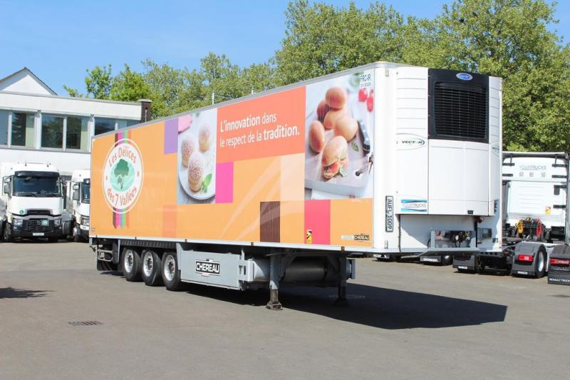 Semi-trailer Chereau CV 1550/Strom/2,65h/TW/SAF/Palletenkasten/FRC