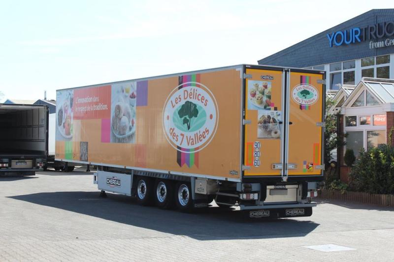 Semi-trailer Chereau CV 1550/Strom/2,65h/TW/SAF/Palletenkasten/FRC