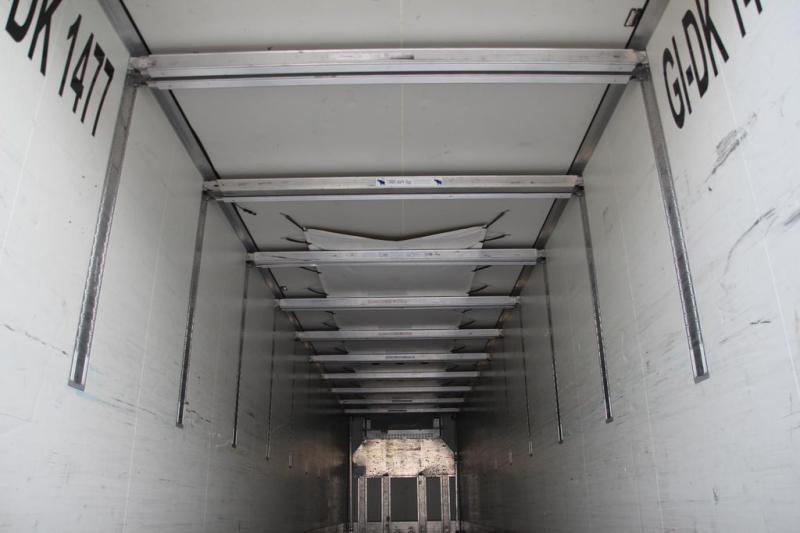 Semi-trailer Krone CV 1550/Doppelstock/Strom/Aluboden
