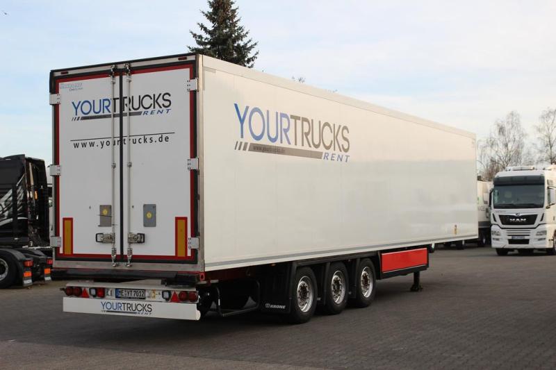 Semi-trailer Krone CV 1550/Doppelstock/Strom/Aluboden