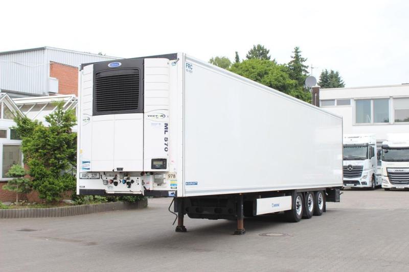 Semi-trailer Krone CV 1950 MT/Bi-Temp/Doppelstock/Blumen/Aluboden