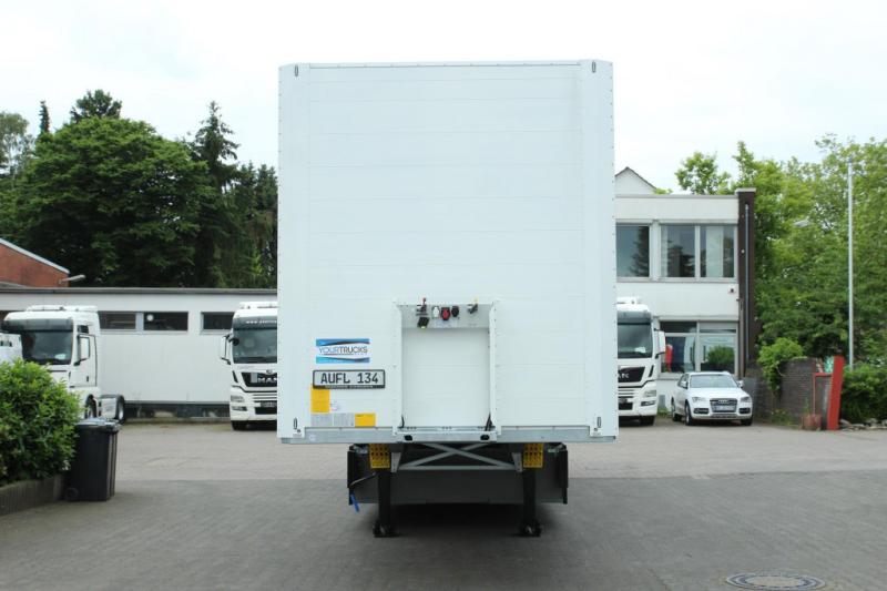 Semi-trailer Schmitz Cargobull Koffer    DS Liftachse 4x Pal.-Kasten NEU !