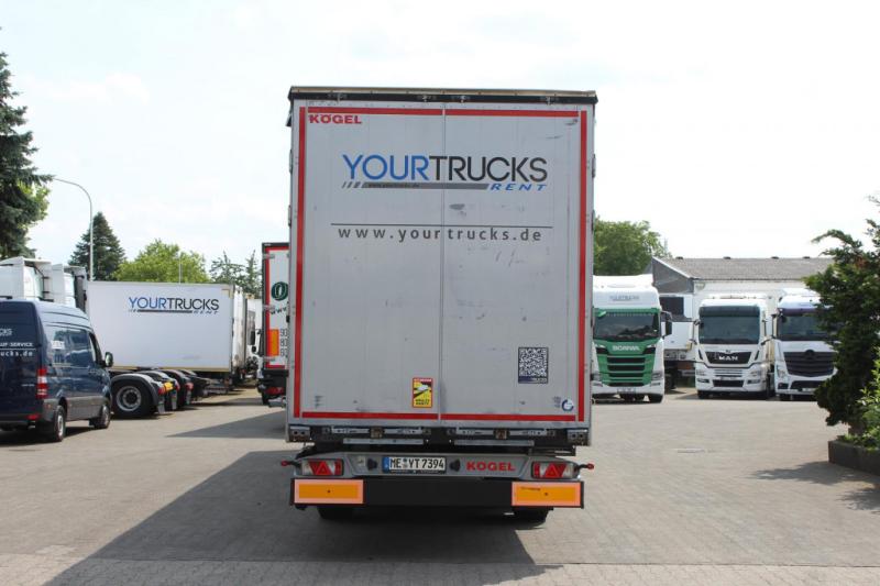 Naczepa Kögel   Standard Plane 2,75h Liftachse Edscha Miete-Rent