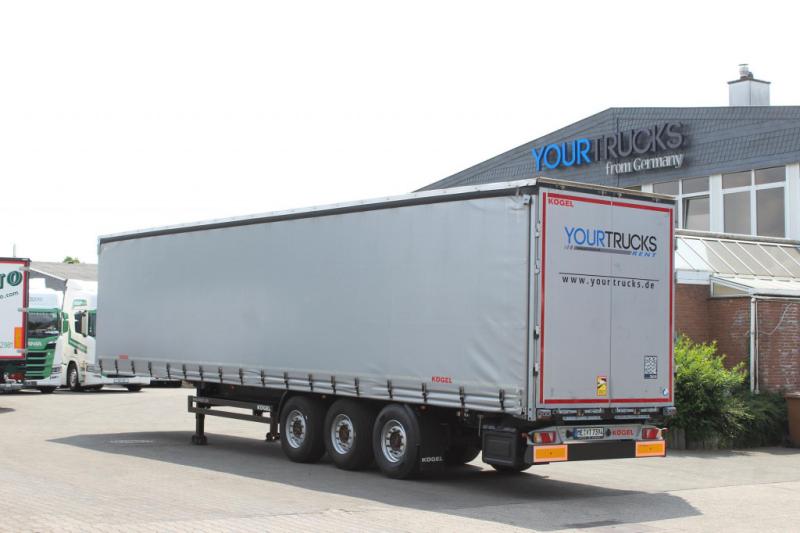 Naczepa Kögel   Standard Plane 2,75h Liftachse Edscha Miete-Rent
