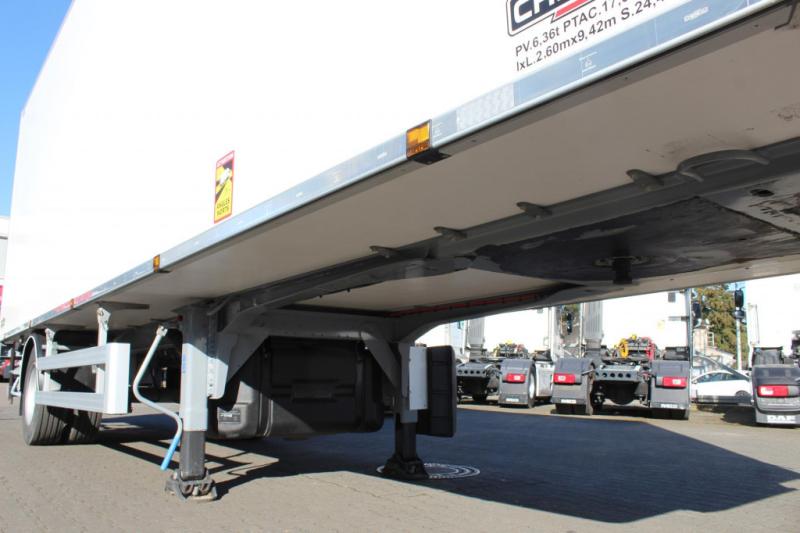 Semirremolque Chereau   1-Achs City Trailer CV 1550  Strom  Neuwertig