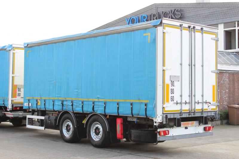 Remolque Fruehauf   Fruehauf 2-Achser SAF Edscha Alu Bordwände