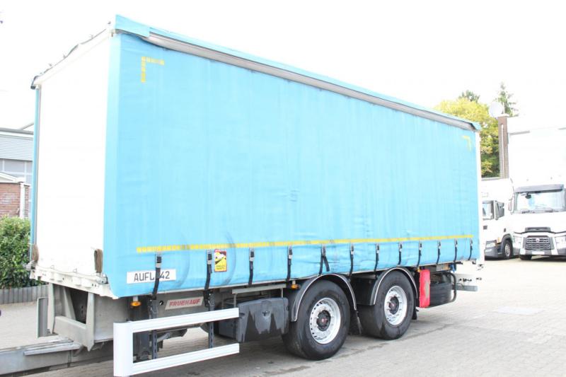 Remolque Fruehauf   Fruehauf 2-Achser SAF Edscha Alu Bordwände