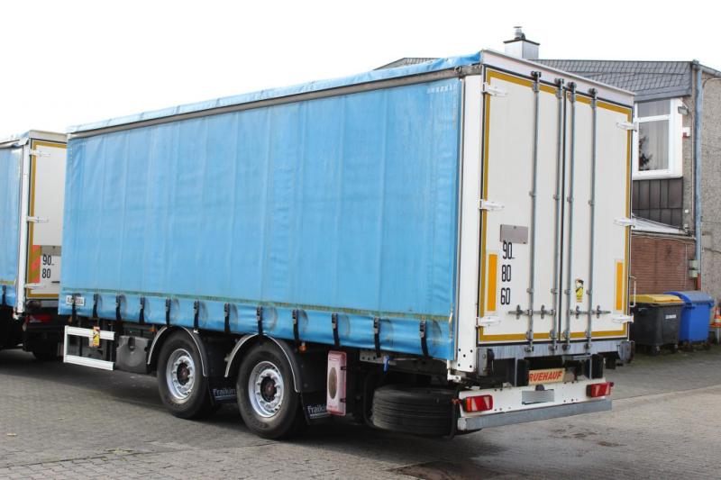 Trailer Fruehauf   Fruehauf 2-Achser SAF Edscha Alu Bordwände