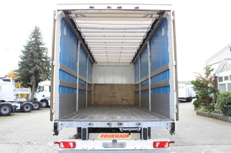 Trailer Fruehauf   Fruehauf 2-Achser SAF Edscha Alu Bordwände