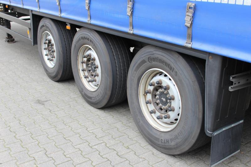 Naczepa Schmitz Cargobull   Plane Edscha Liftachse Pal.-Kasten Lenkachse