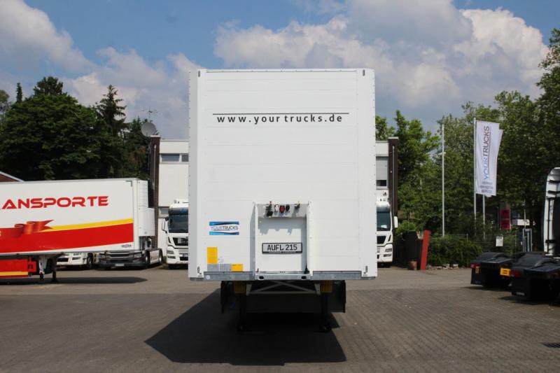 Semi-remorque Schmitz Cargobull Koffer    DS Liftachse 4x Pal.-Kasten NEU !