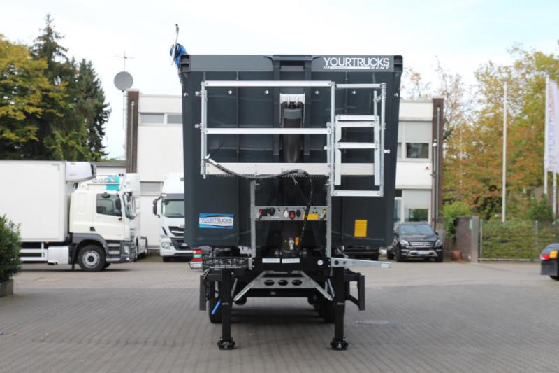 Semi-remorque Schmitz Cargobull   Kipper Alukastenmulde 54m³ Kombitür Miete-Rent