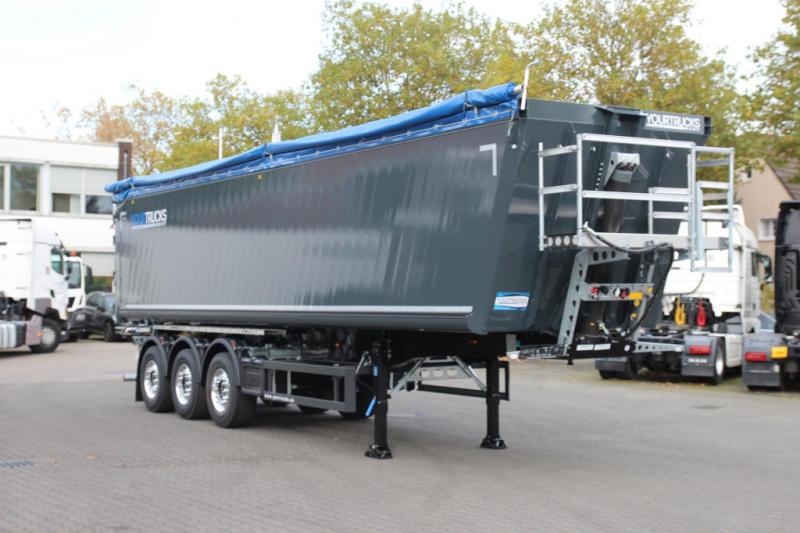 Semi-remorque Schmitz Cargobull   Kipper Alukastenmulde 54m³ Kombitür Miete-Rent